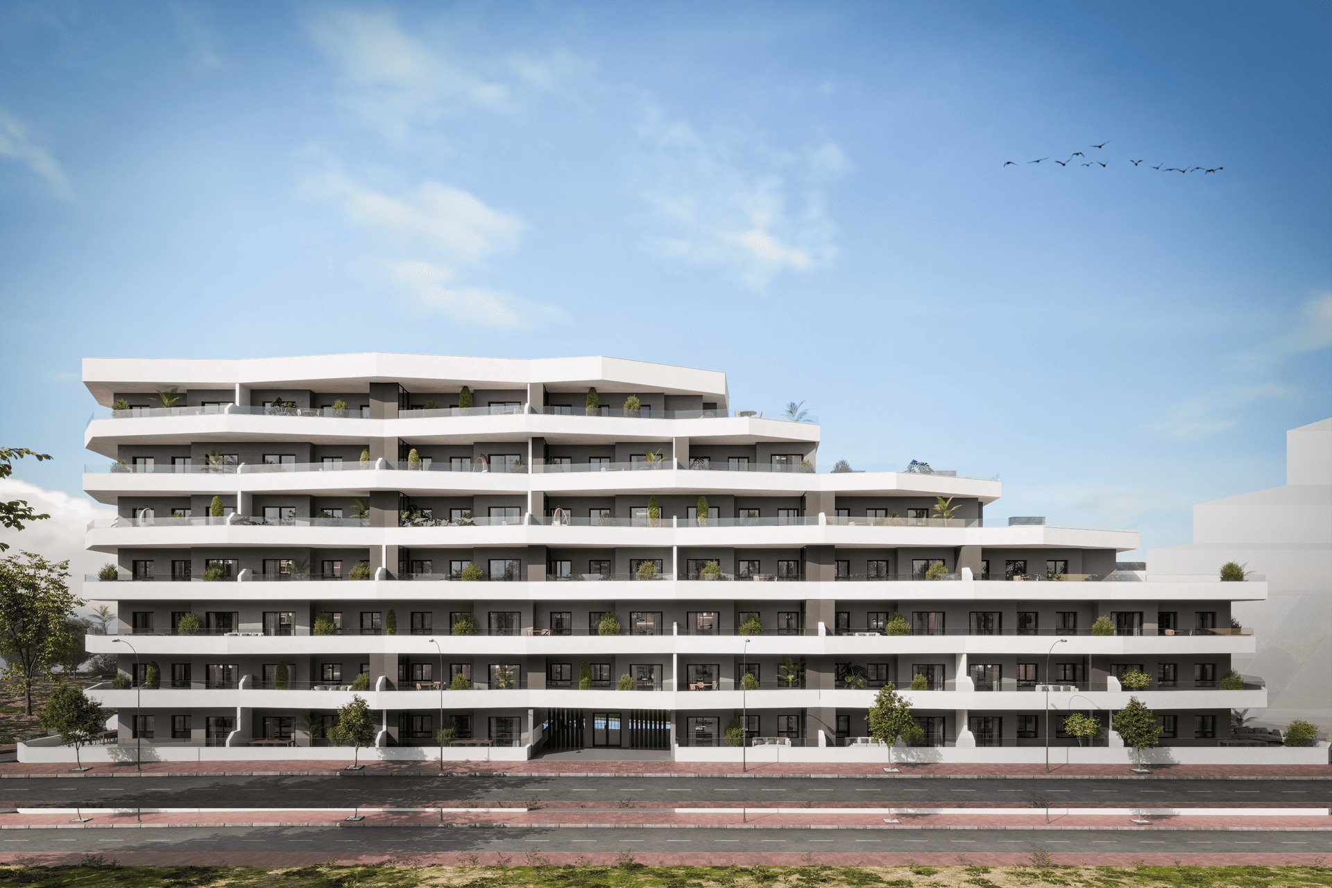 New Build - Apartment / flat - San Miguel de Salinas