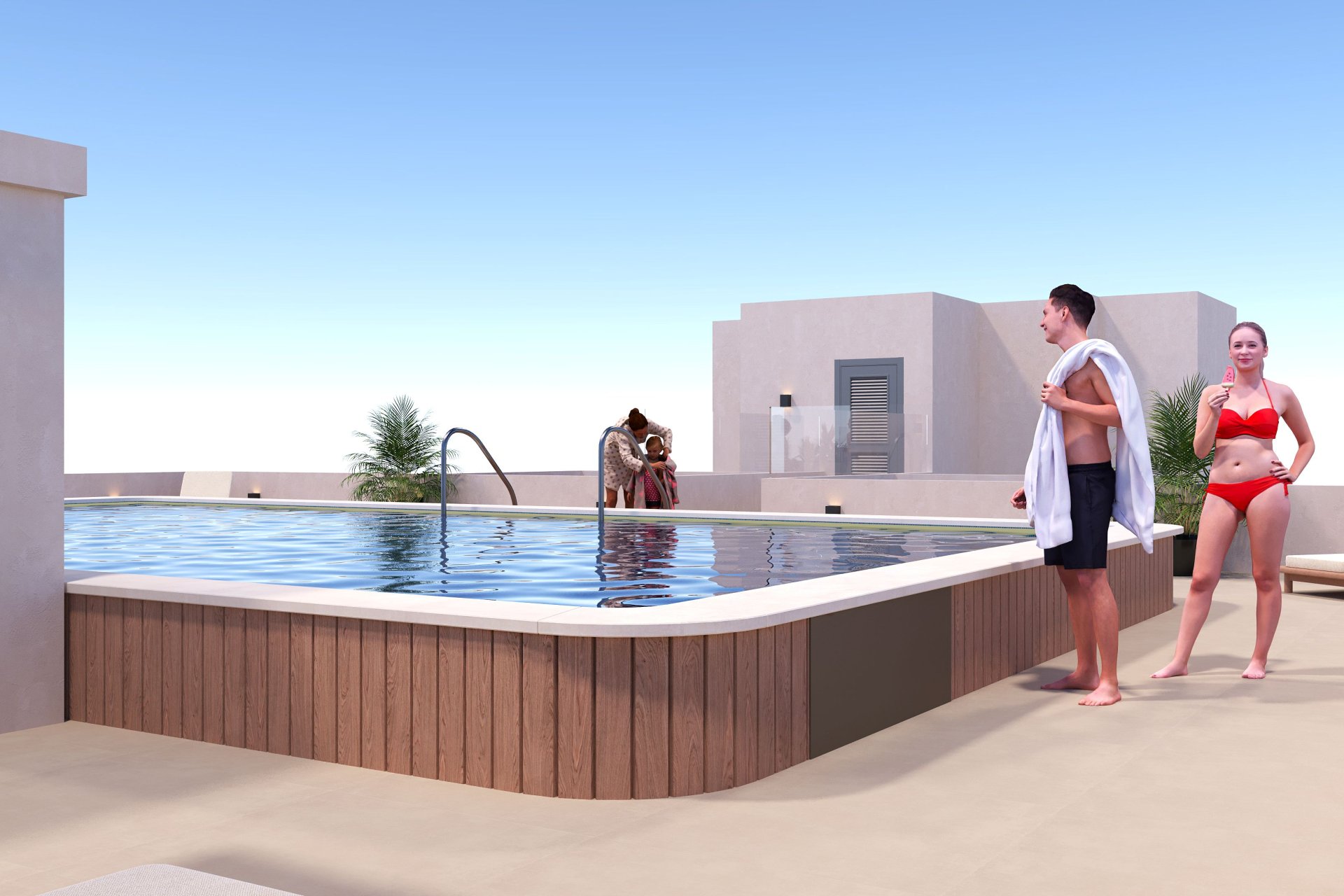 New Build - Apartment / flat - San Miguel de Salinas