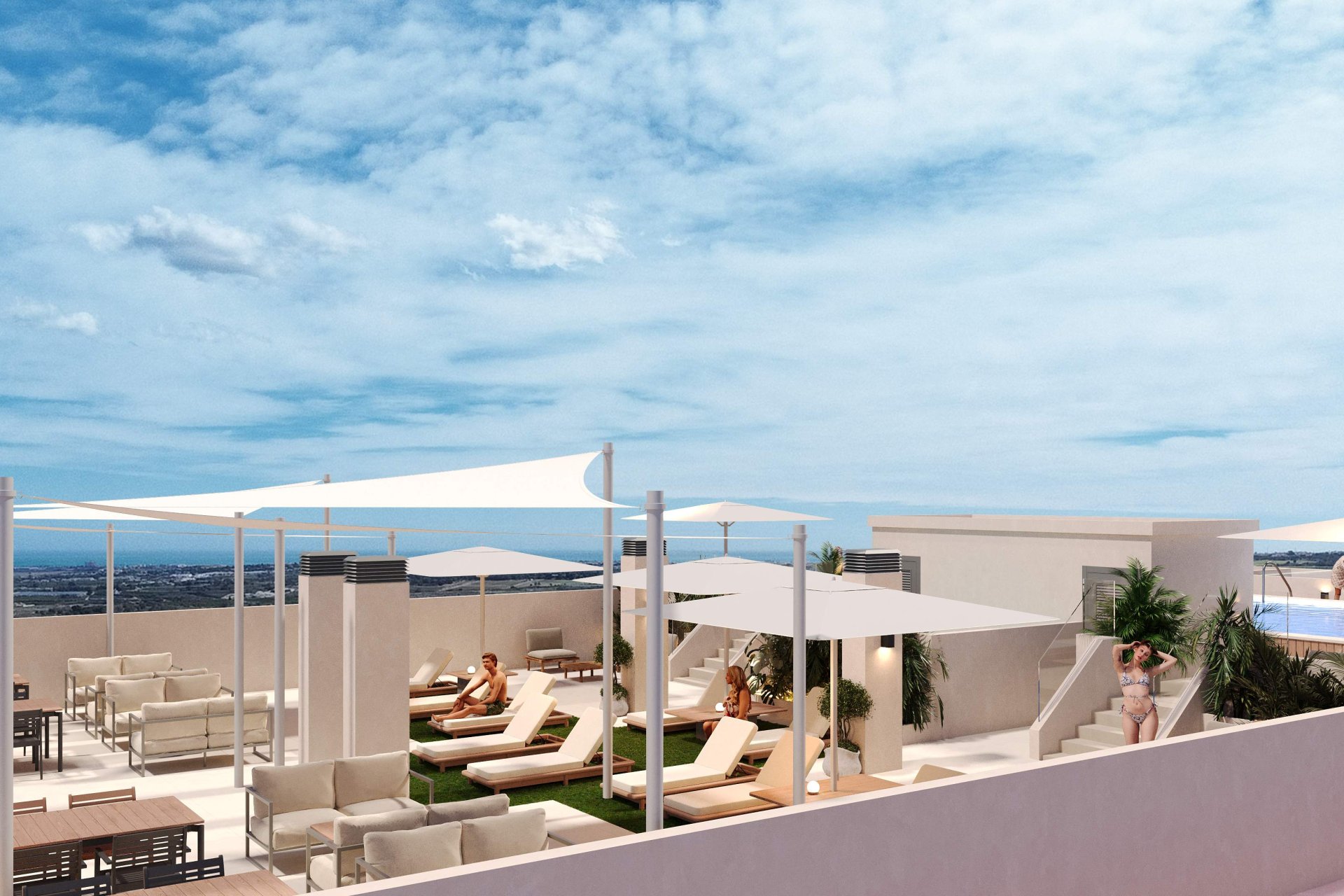 New Build - Apartment / flat - San Miguel de Salinas