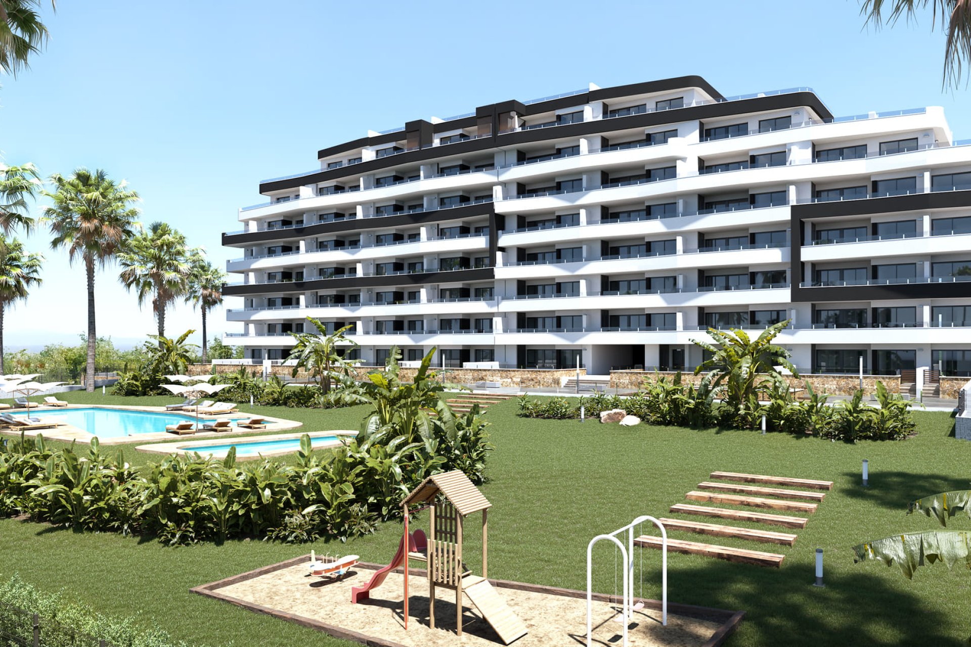 New Build - Apartment / flat - San Miguel de Salinas