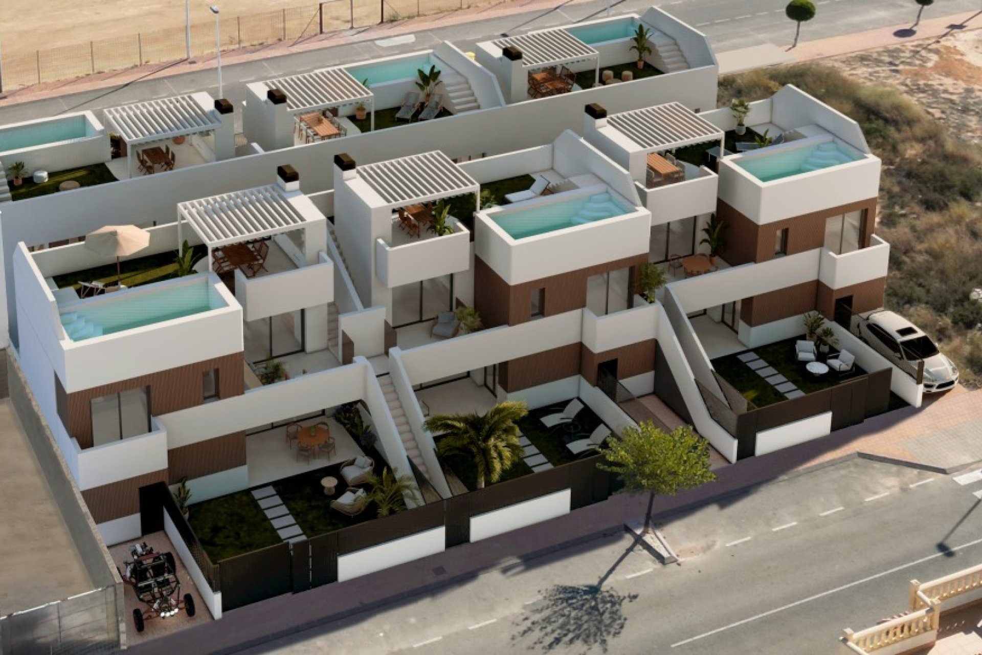 Novostavba - Bungalov - San Pedro del Pinatar