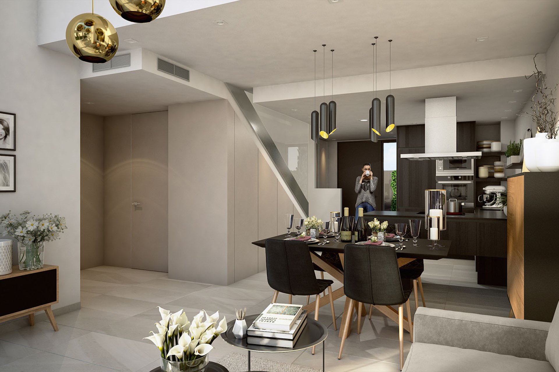 Novostavba - Městský dům - Algorfa