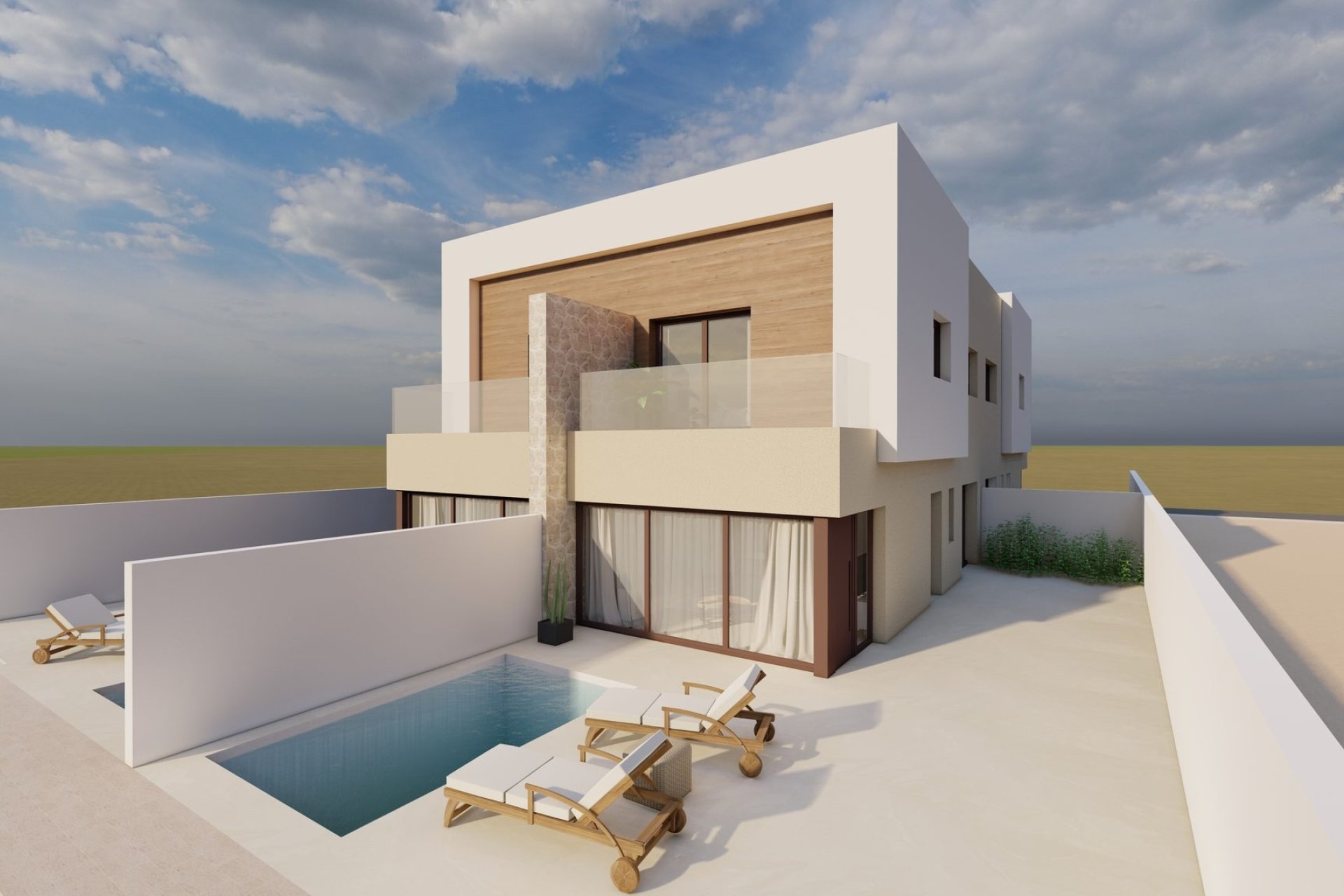 Obra nueva - Adosado - San Javier