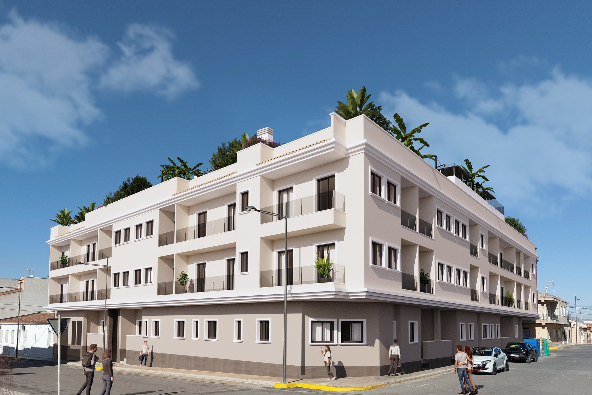 Obra nueva - Apartamento / piso - Algorfa