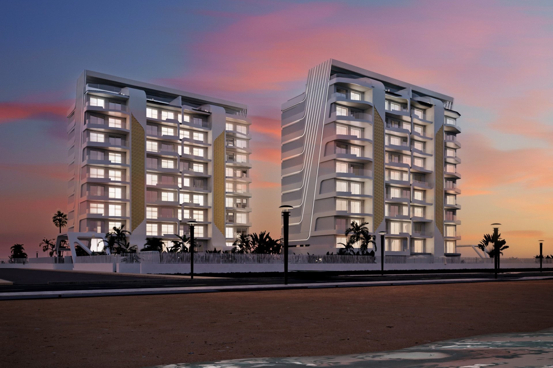 Obra nueva - Apartamento / piso - La Manga del Mar Menor