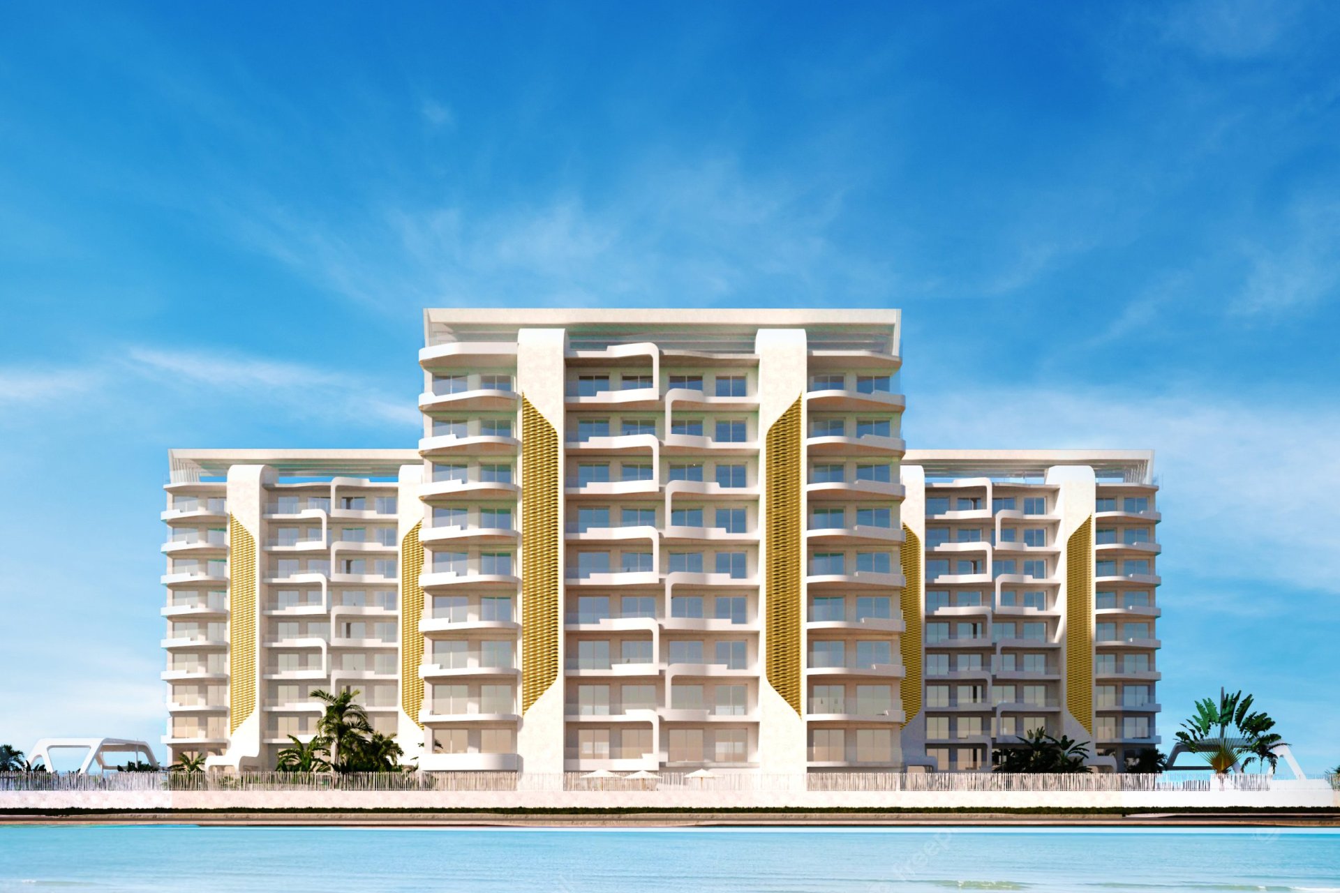 Obra nueva - Apartamento / piso - La Manga del Mar Menor