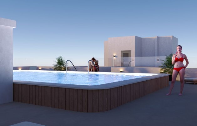 New Build - Apartment / flat - San Miguel de Salinas