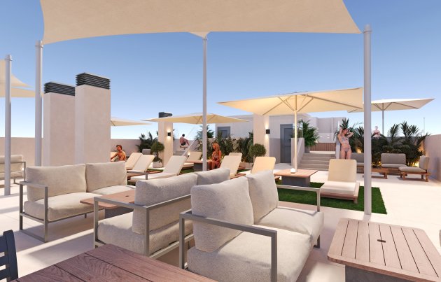 New Build - Apartment / flat - San Miguel de Salinas