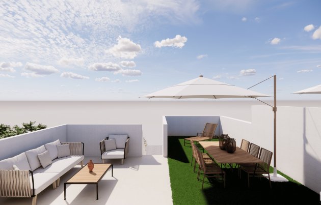 Obra nueva - Adosado - Pilar de la Horadada