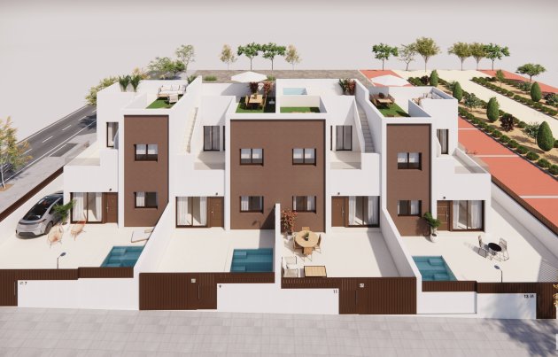 Obra nueva - Adosado - Pilar de la Horadada