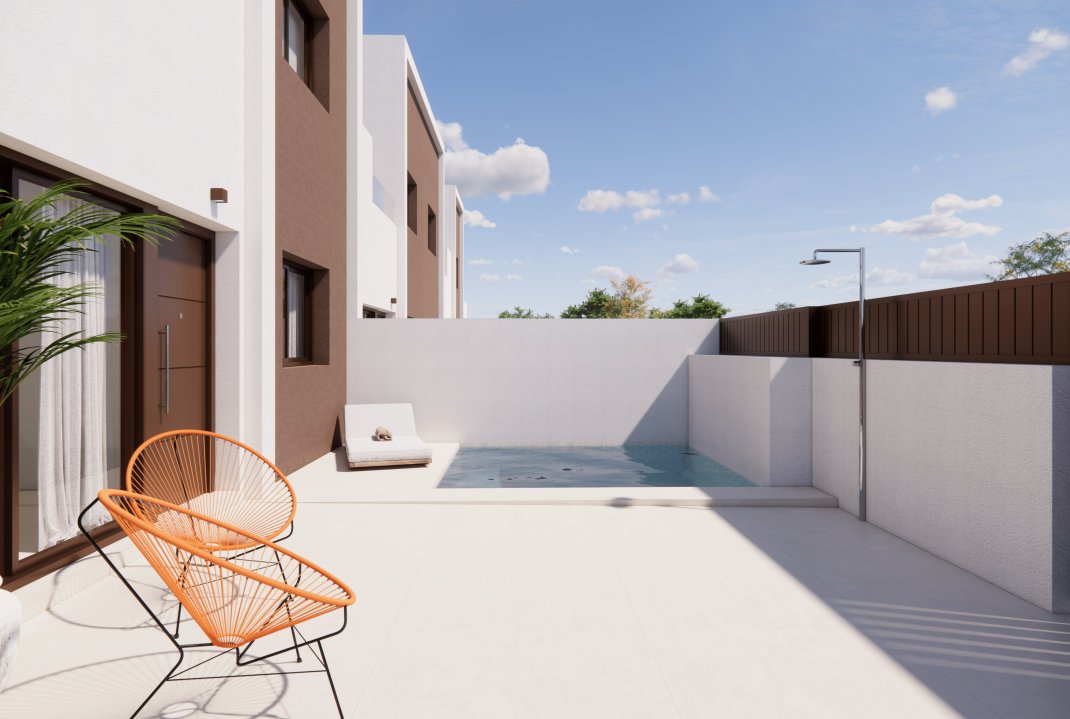 Obra nueva - Adosado - Pilar de la Horadada