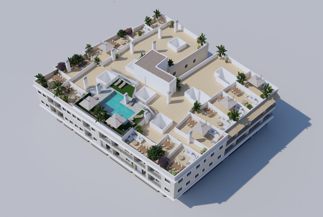 New Build - Apartment / flat - Algorfa