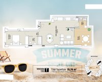 New Build - Apartment / flat - La Manga del Mar Menor